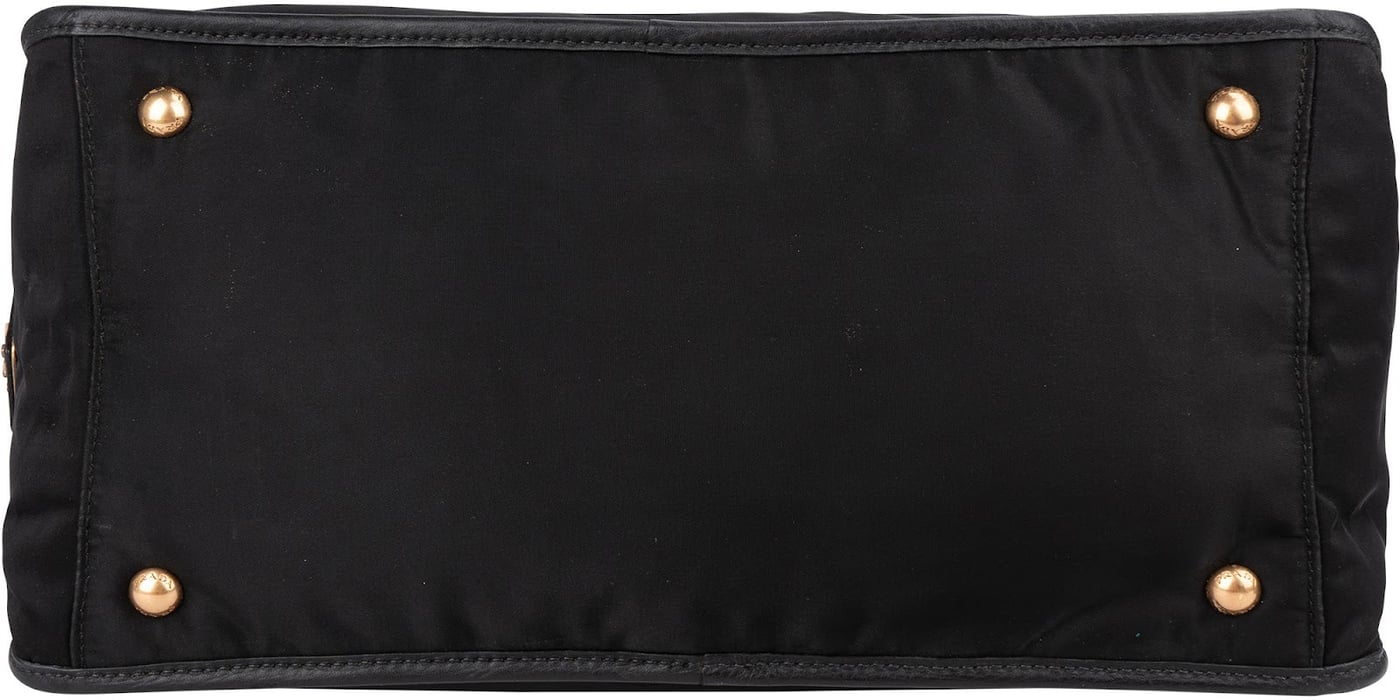 Prada Tessuto Jacquard Ricamo Tote Handbag