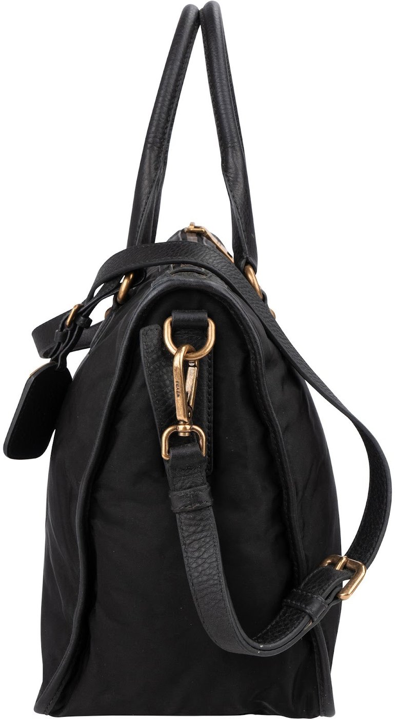 Prada Tessuto Jacquard Ricamo Tote Handbag