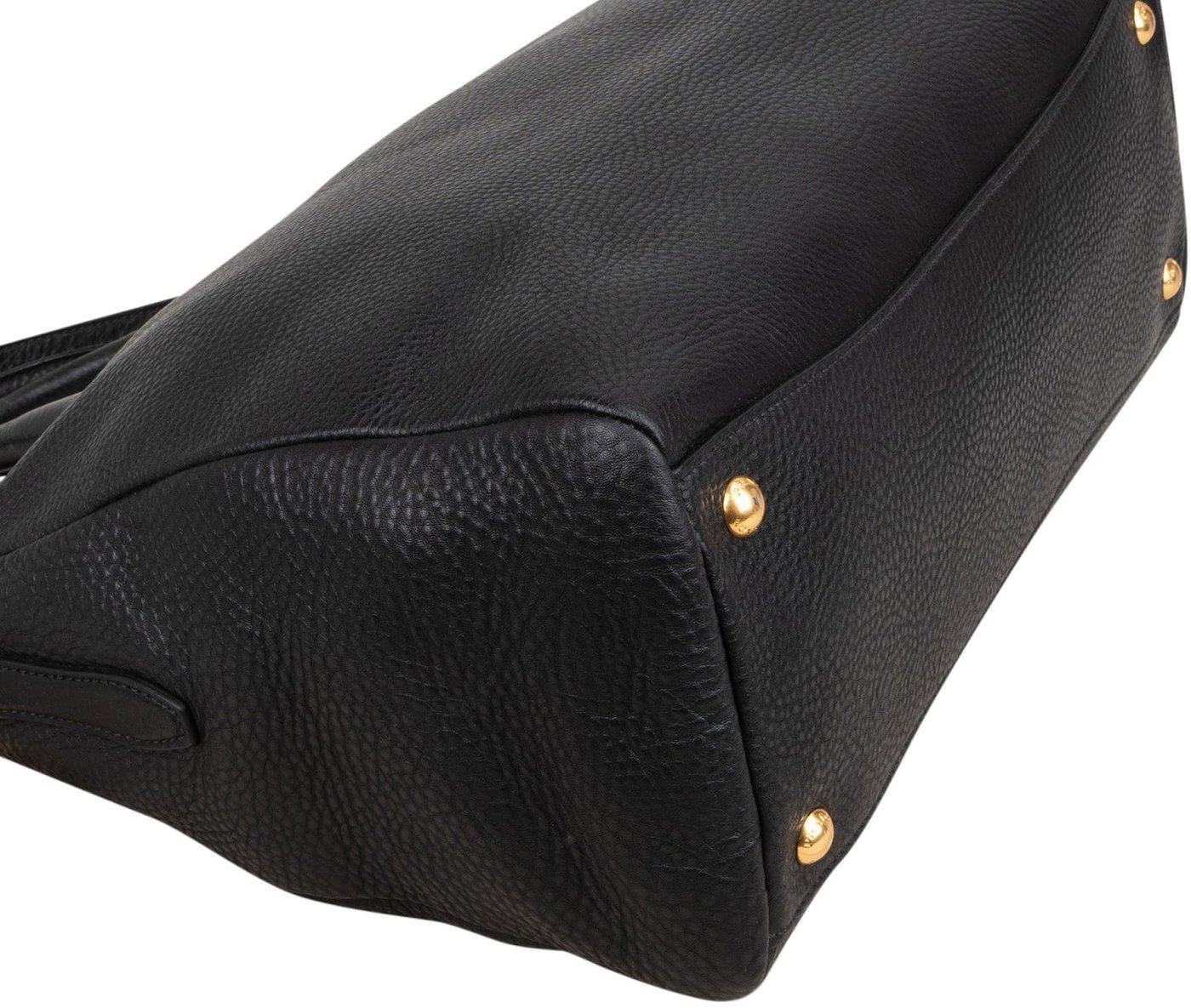 Prada Vitello Daino Leather Bauletto Handbag
