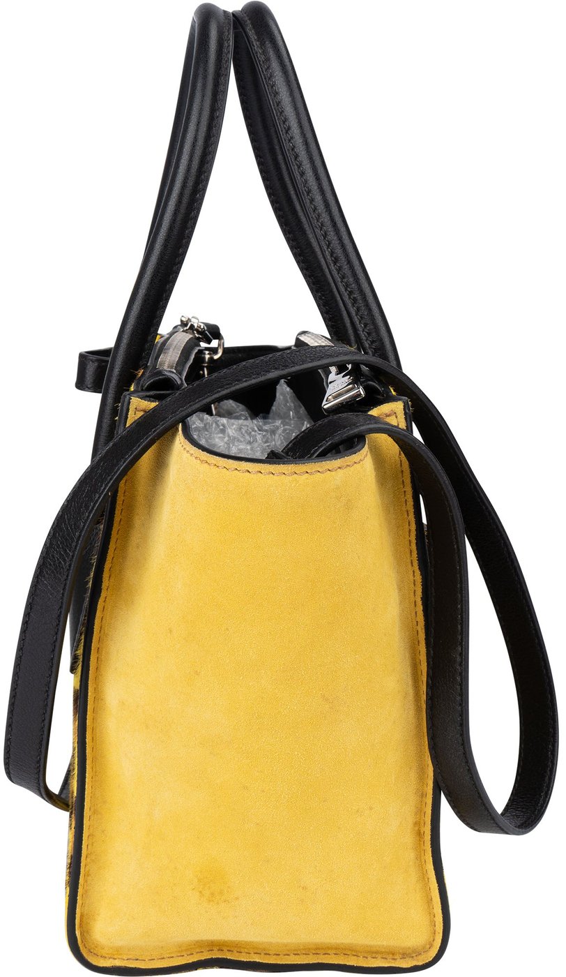 Prada Leopard Print Satchel Handbag