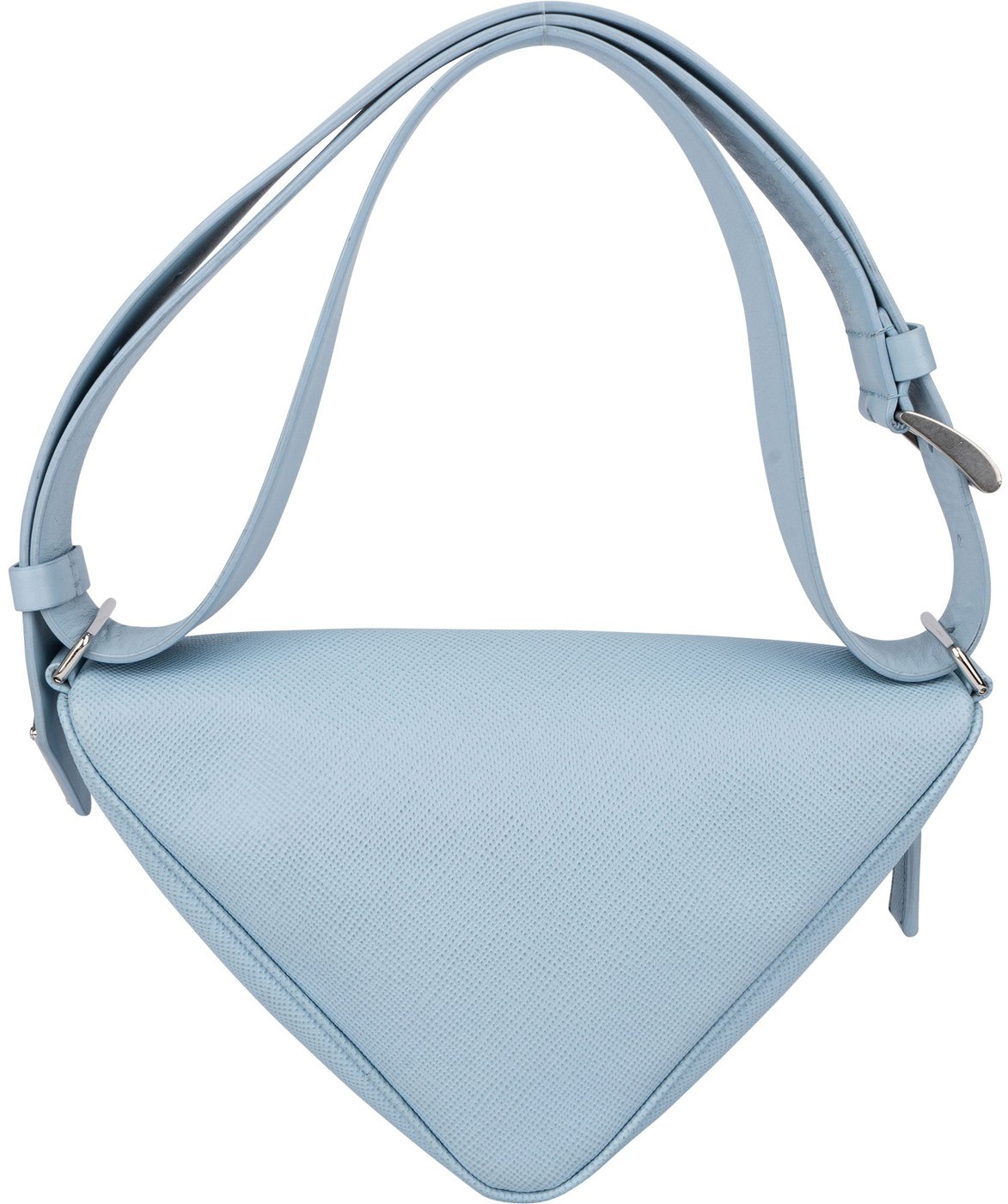 Prada Blue Saffiano Leather Triangle 3 in 1 Crossbody Bag