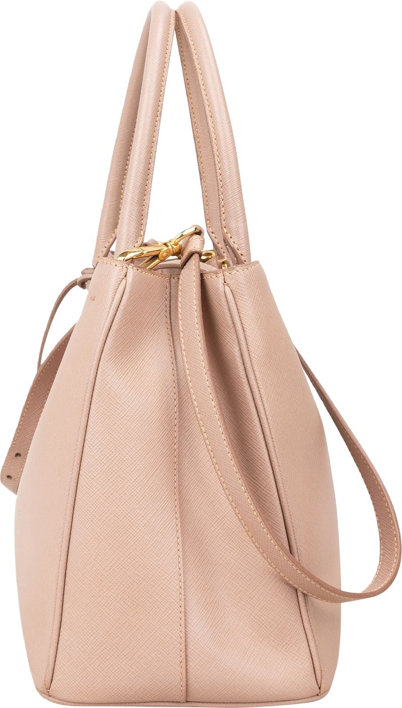 Prada Saffiano Lux Leather Galleria Tote Handbag