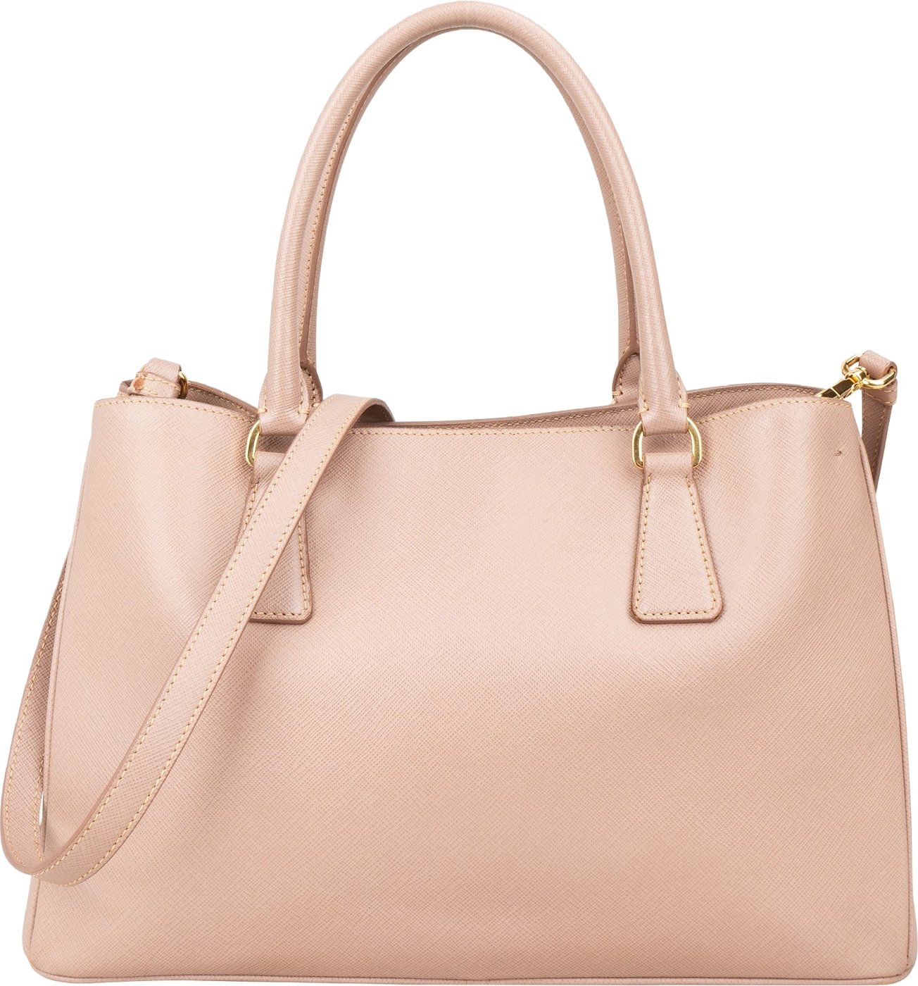 Prada Saffiano Lux Leather Galleria Tote Handbag