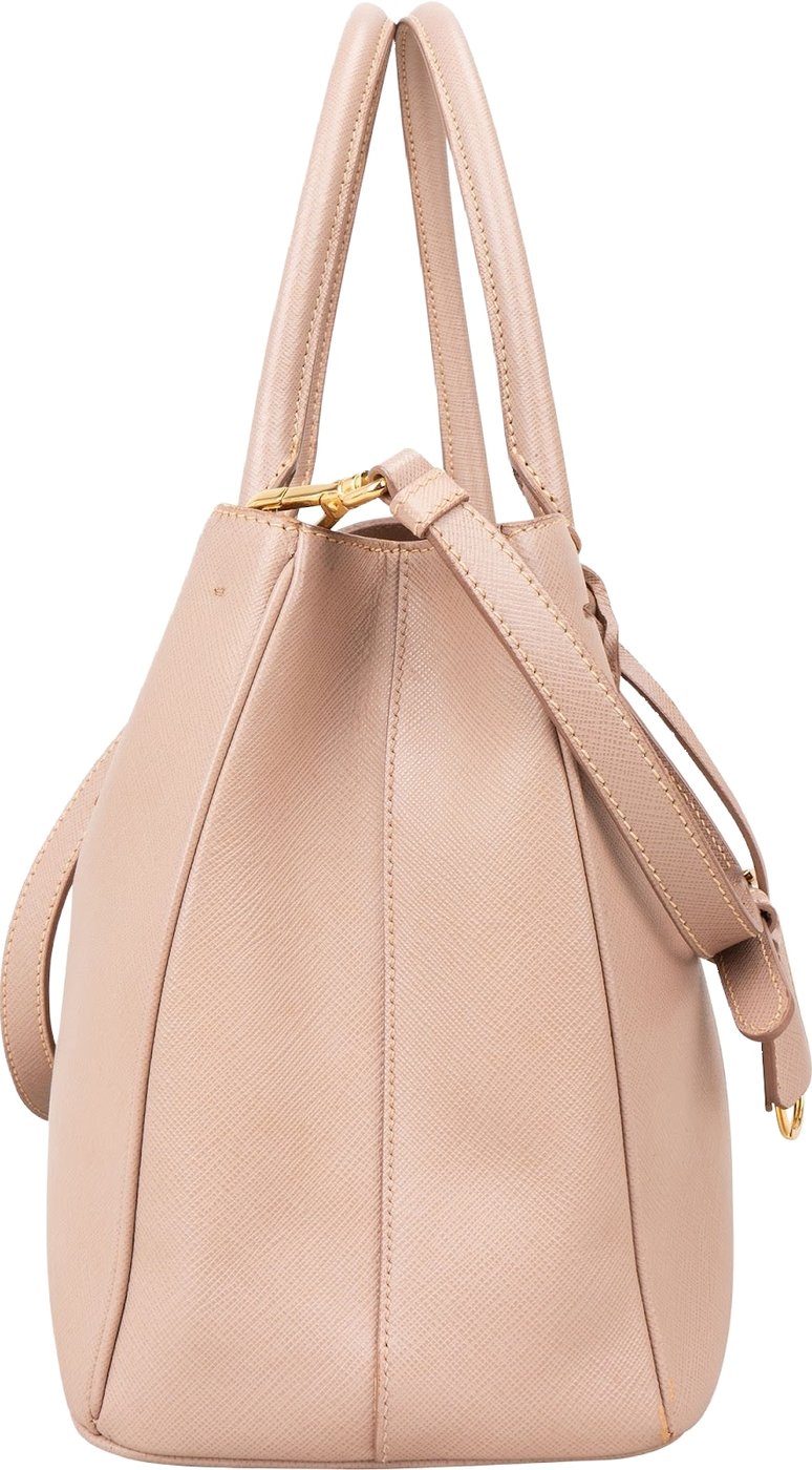 Prada Saffiano Lux Leather Galleria Tote Handbag