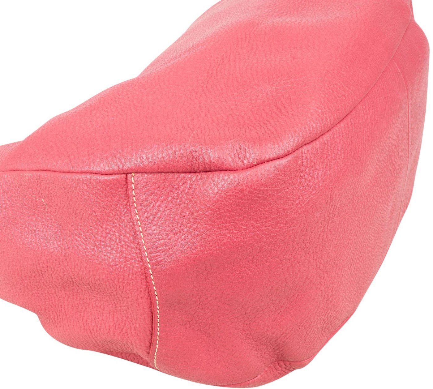 Prada Pink Vitello Daino Leather Hobo Shoulder Bag
