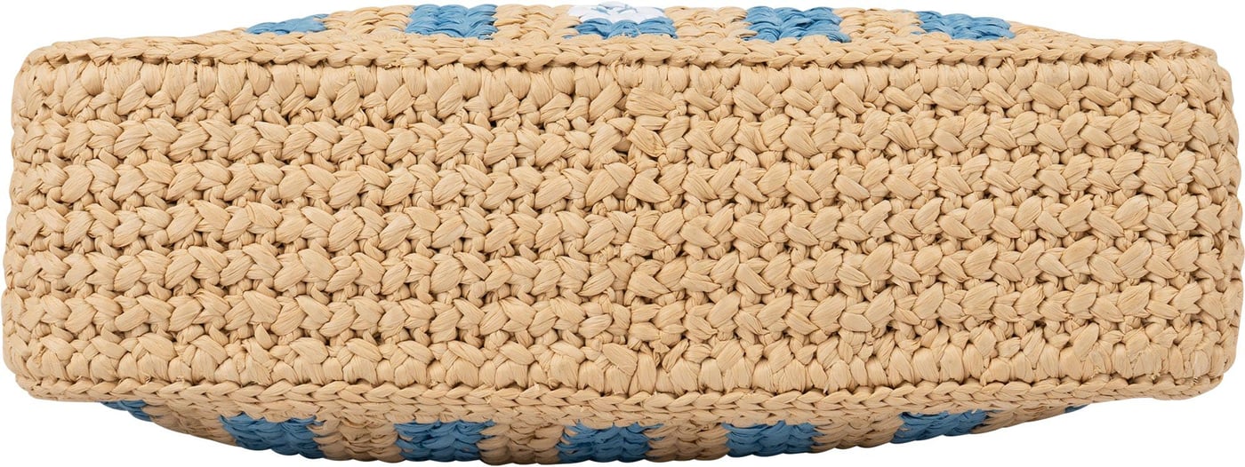 Prada Tricolor Raffia Re-Editon Crossbody bag