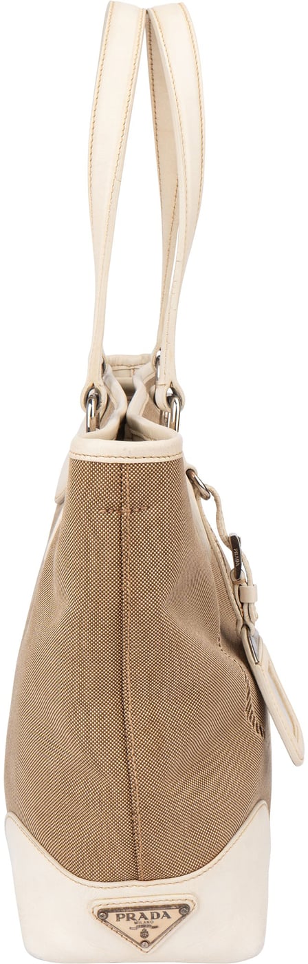 Prada Classic Jacquard Triangle Handbag