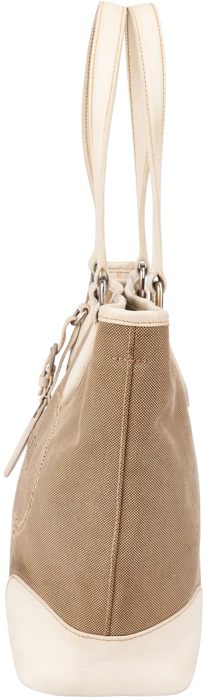 Prada Classic Jacquard Triangle Handbag
