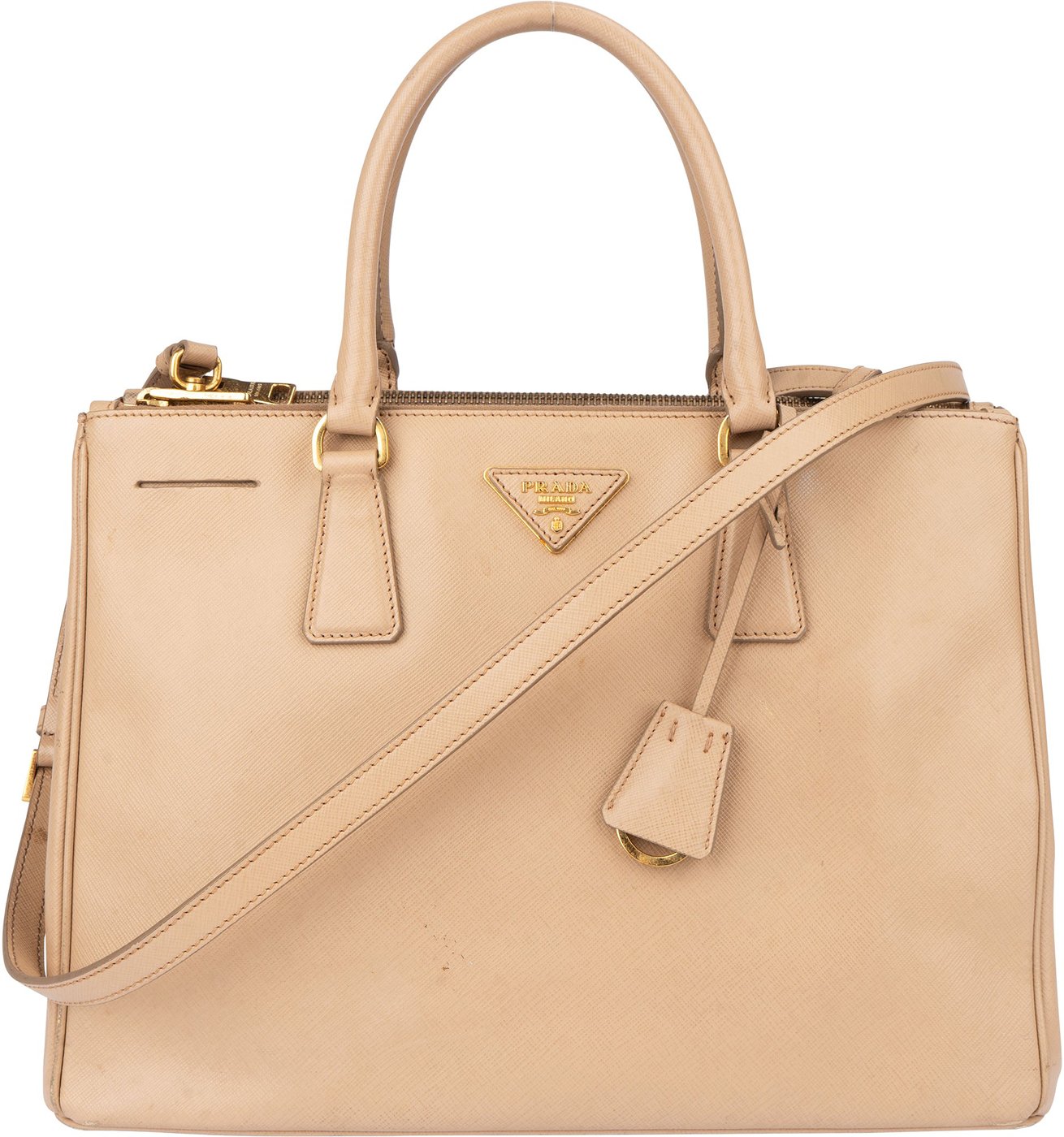 Prada Saffiano Leather Galleria Handbag