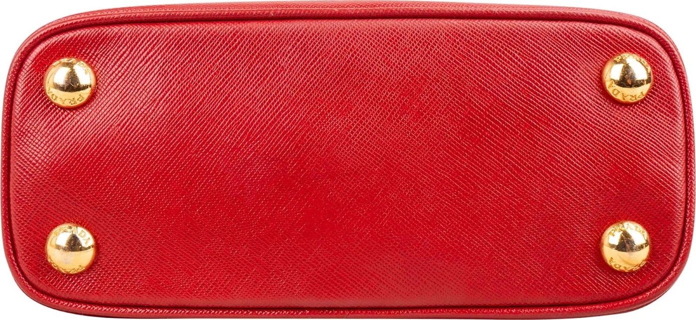 Prada Saffiano Leather Mini Promenade Crossbody Handbag