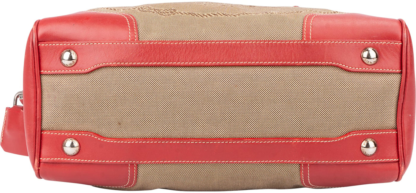 Prada Jacquard Monogram Handbag