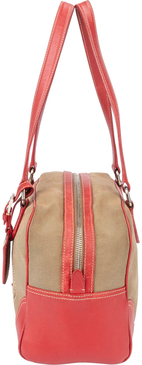 Prada Jacquard Monogram Handbag