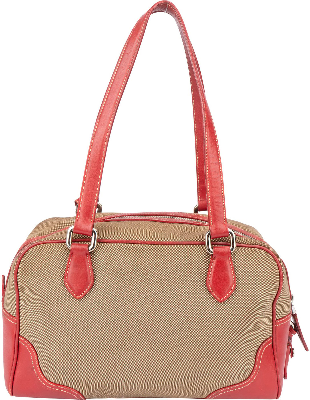 Prada Jacquard Monogram Handbag