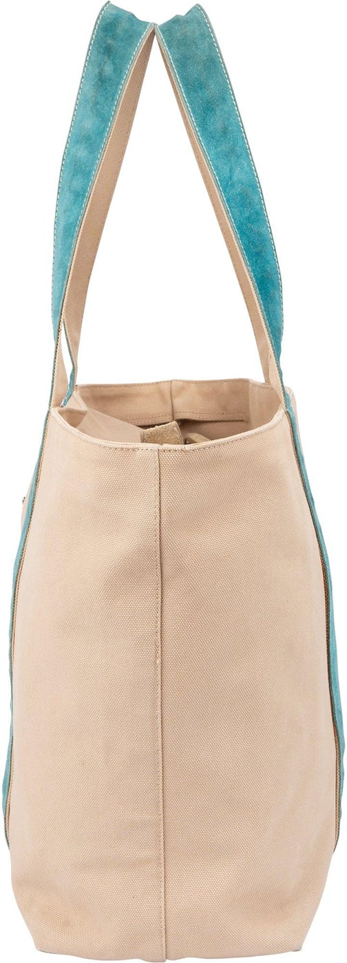 Prada Classic Big Triangle Beach Handbag