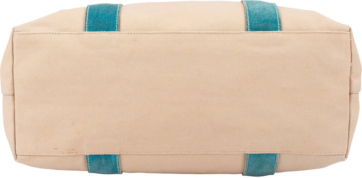 Prada Classic Big Triangle Beach Handbag