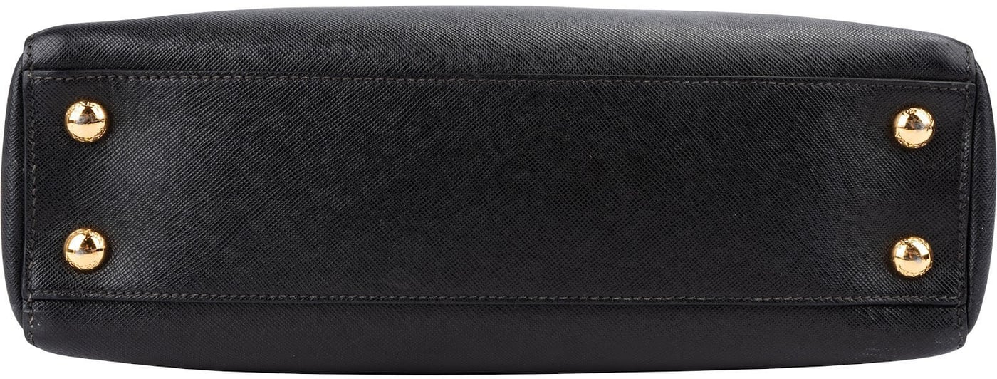 Prada Saffiano Leather Galleria Tote Handbag