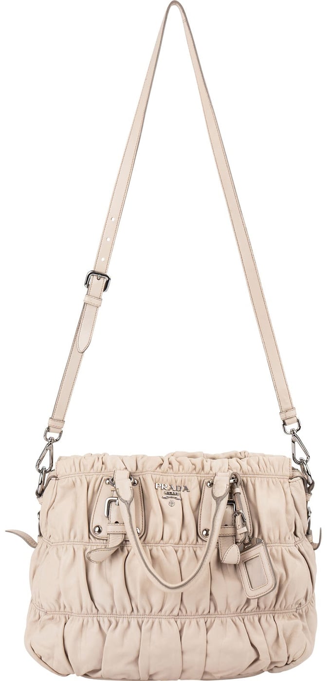 Prada Nappa Leather Gaufre Satchel Handbag