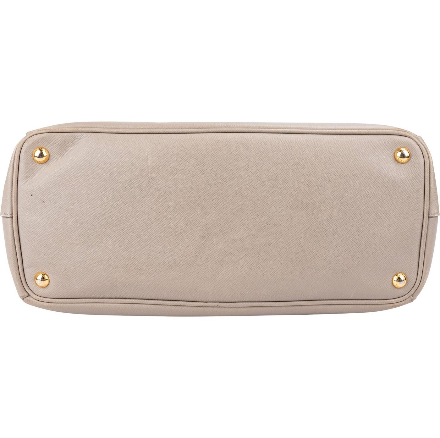 Prada Grey Saffiano Leather Galleria Handbag