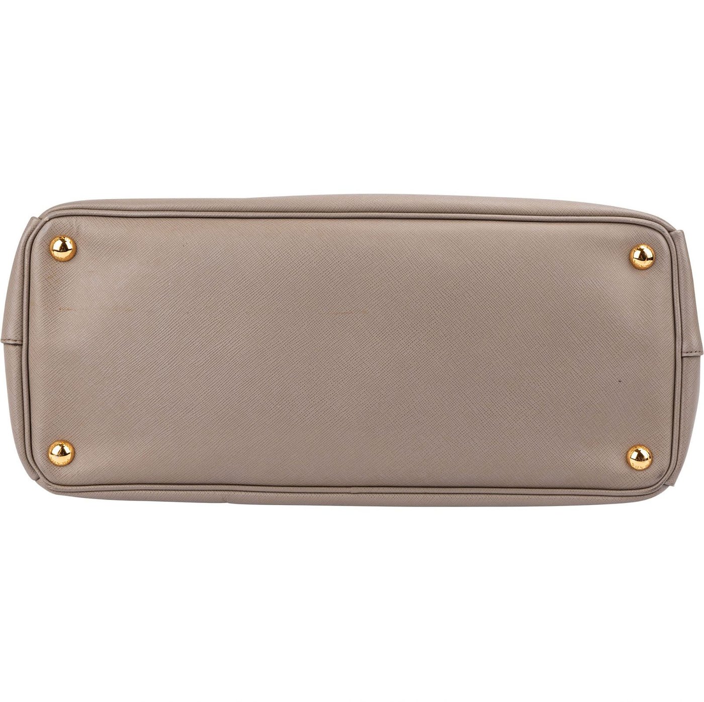 Prada Grey Saffiano Leather Galleria Handbag