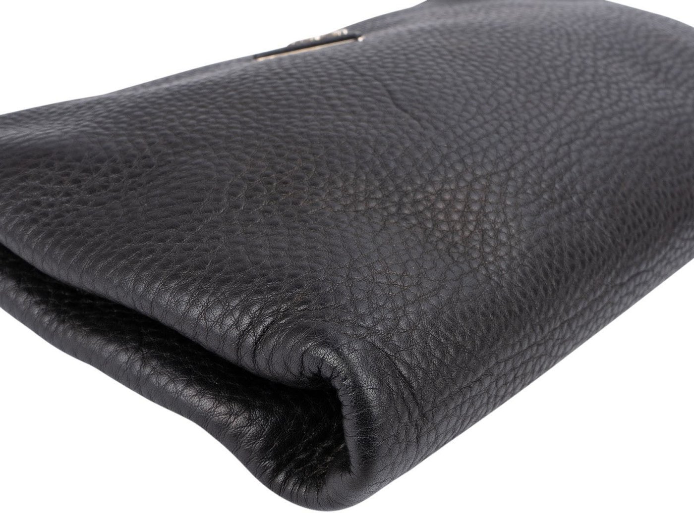 Prada Black Pebbled Leather Crossbody Bag