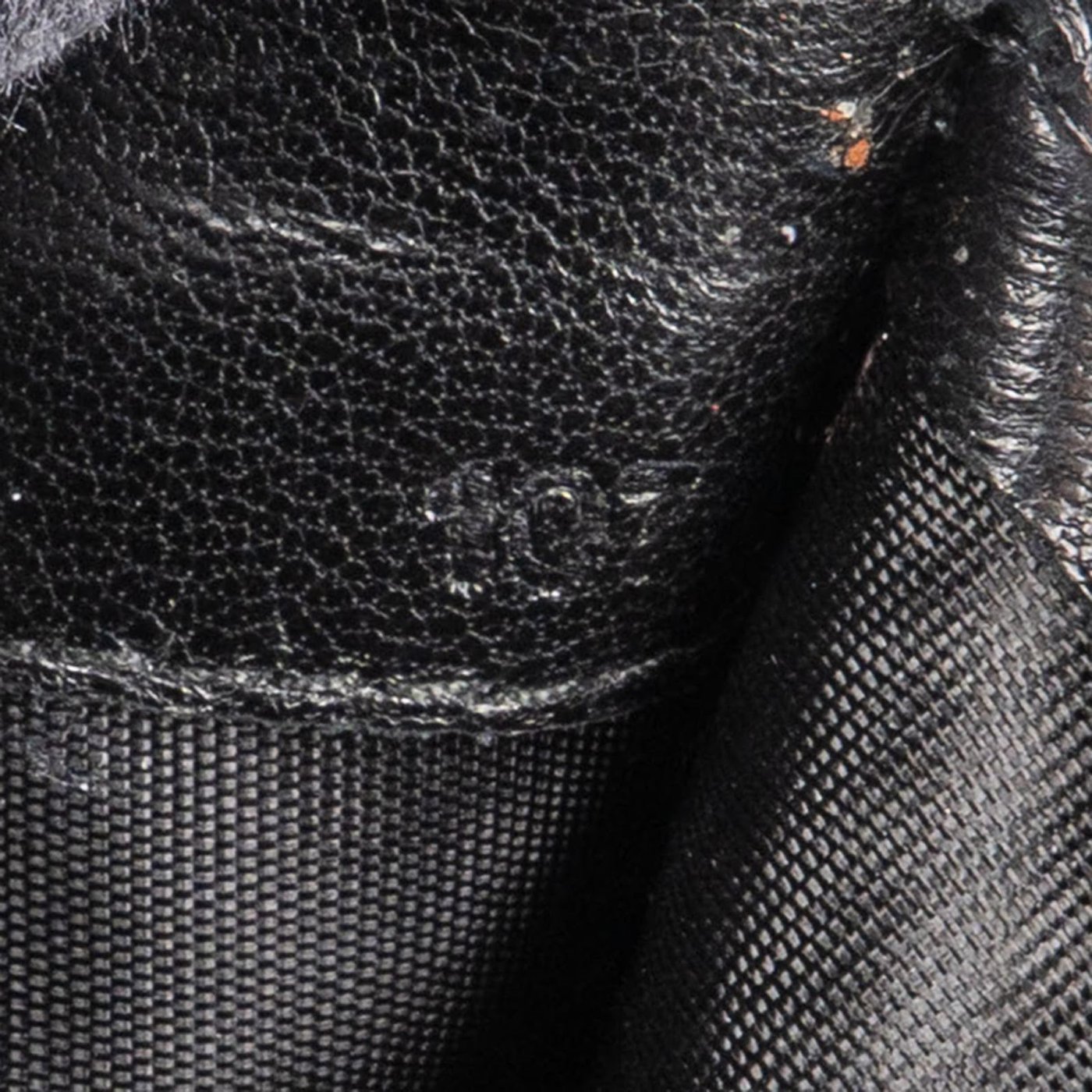 Prada Black Nappa Gaufre Leather Continental Wallet