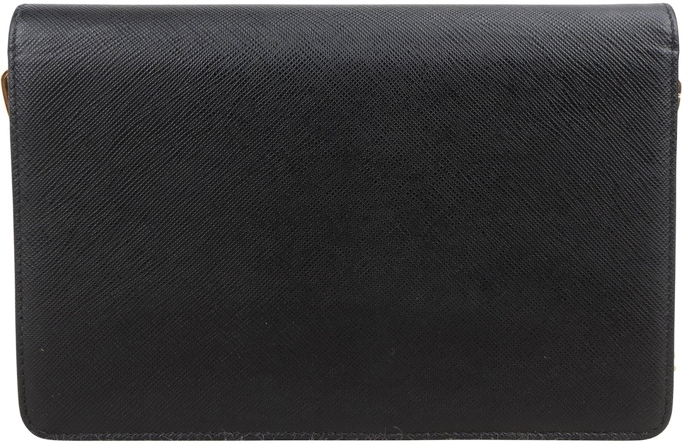 Prada Saffiano Leather Wallet On Chain Crossbody Bag
