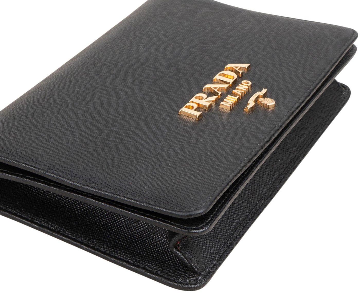 Prada Saffiano Leather Wallet On Chain Crossbody Bag