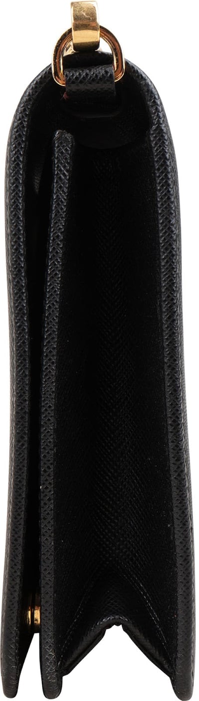 Prada Saffiano Leather Wallet On Chain Crossbody Bag