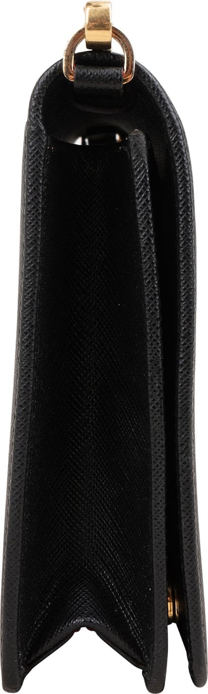 Prada Saffiano Leather Wallet On Chain Crossbody Bag