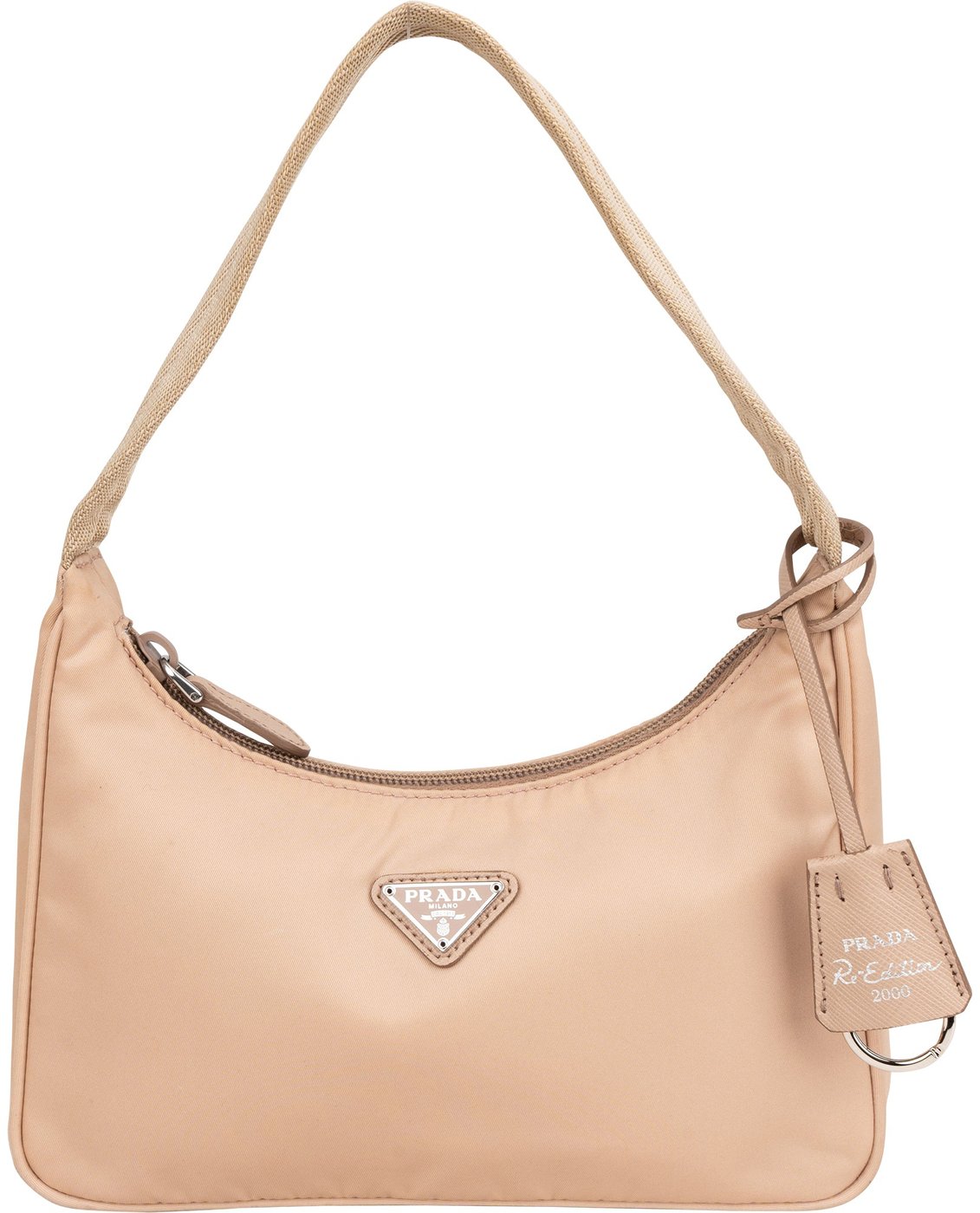 Prada Nylon Triangle Re-Edition Handbag