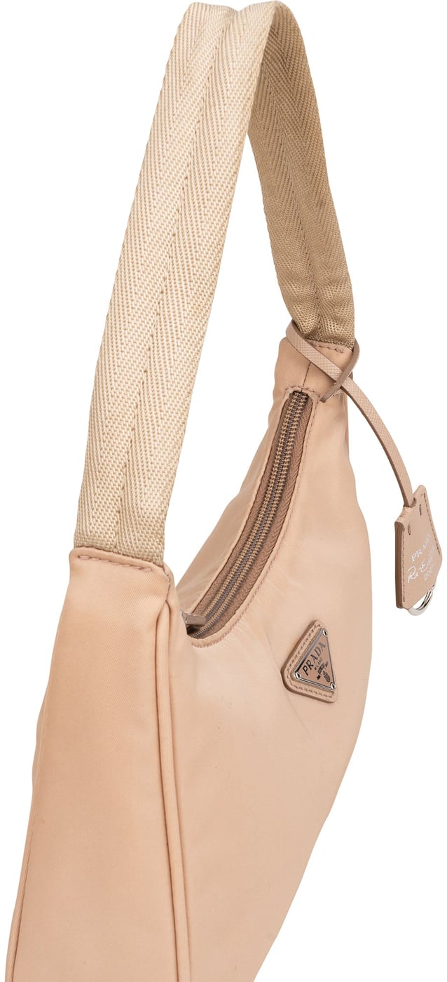 Prada Nylon Triangle Re-Edition Handbag