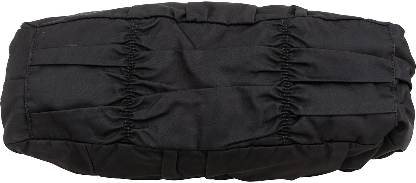 Prada Black Tessuto Gaufre Satchel Handbag