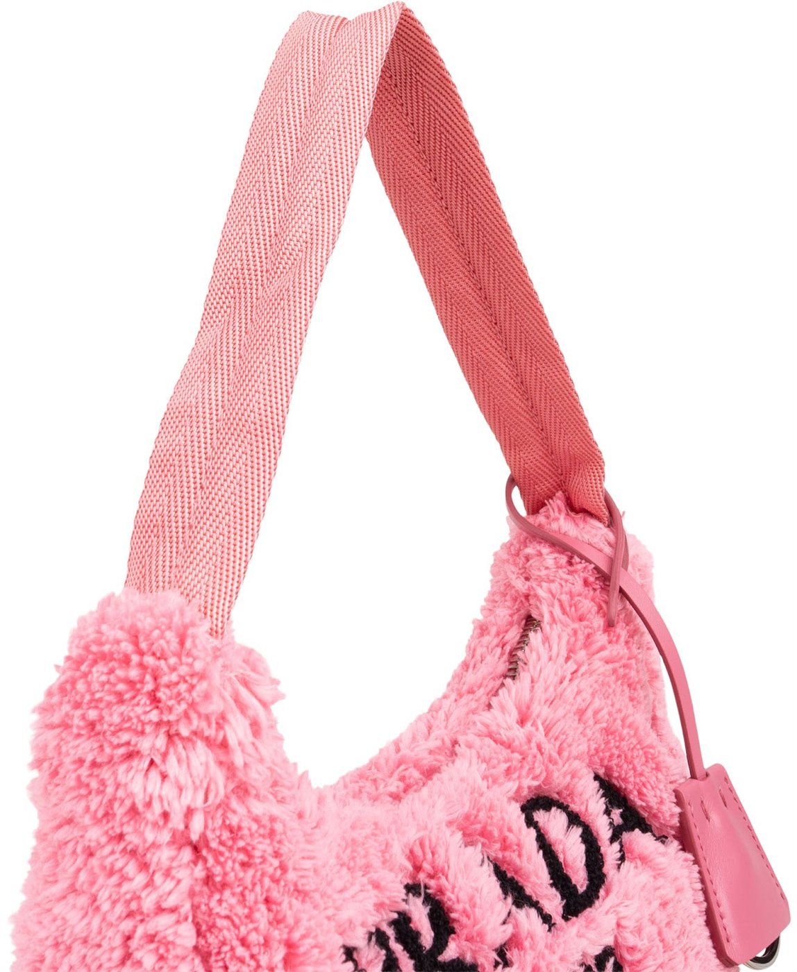 Prada Pink Terrycloth Re-Edition 2000 Shoulder Bag