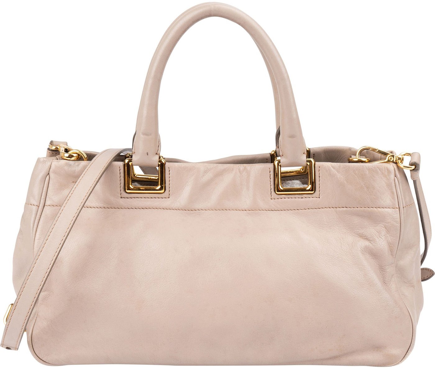 Prada Vitello Daino Fiocco Bow Satchel Handbag