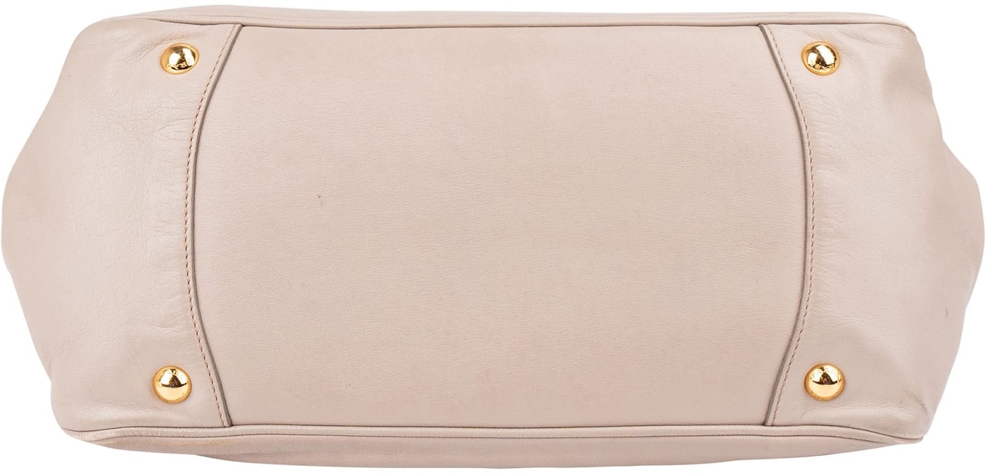 Prada Vitello Daino Fiocco Bow Satchel Handbag