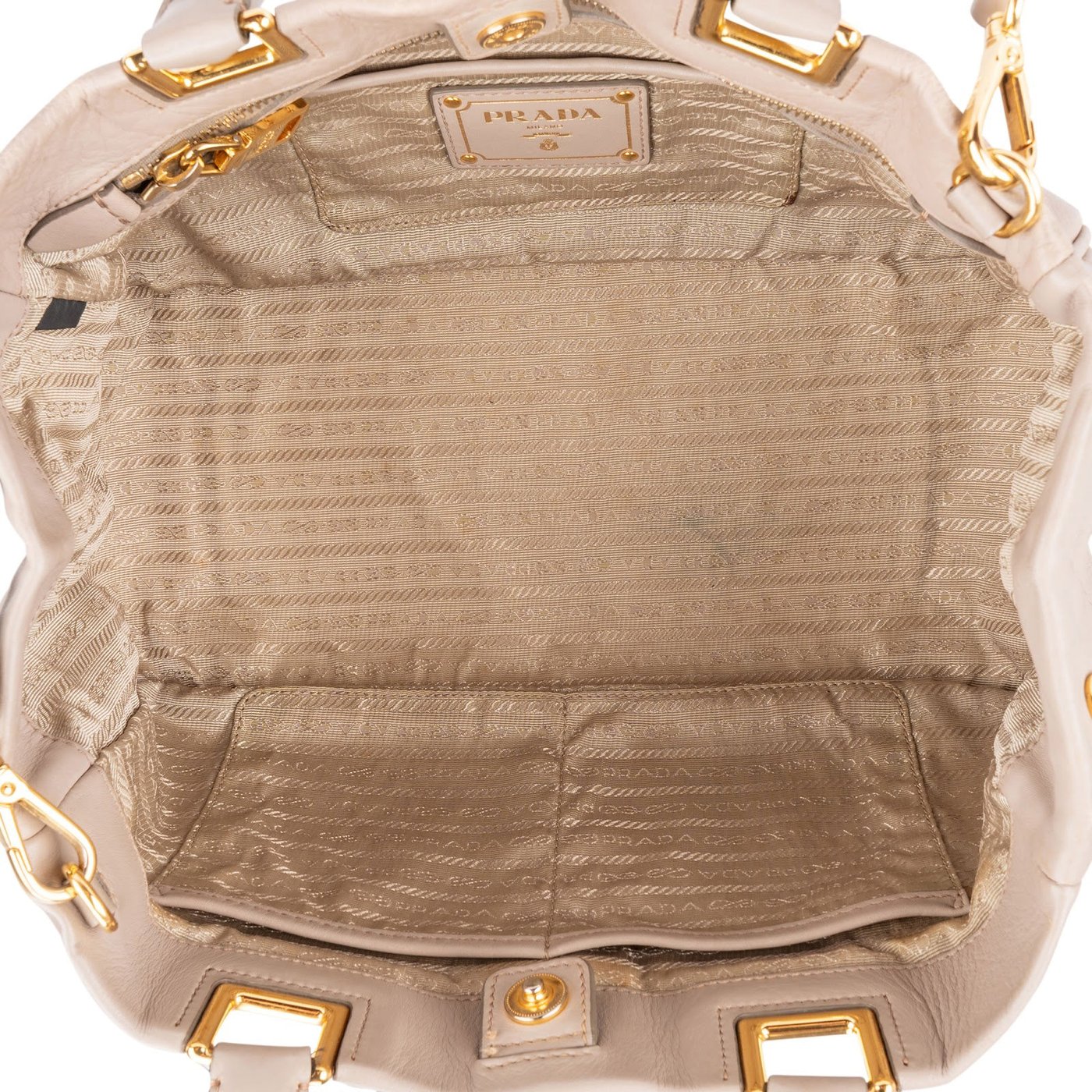 Prada Vitello Daino Fiocco Bow Satchel Handbag