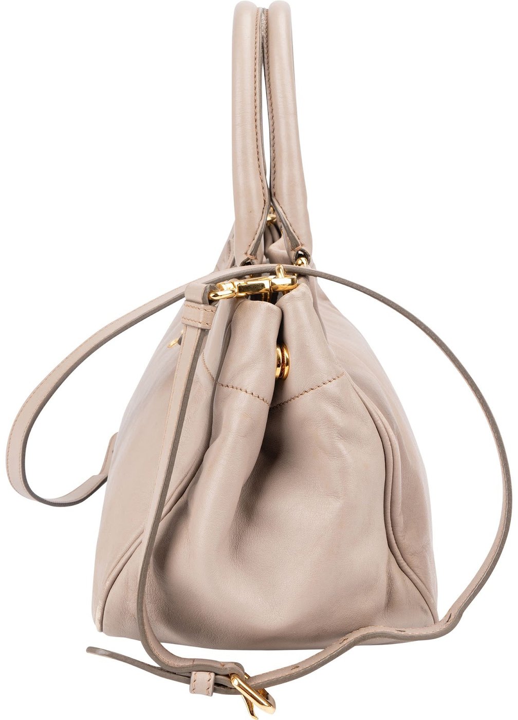 Prada Vitello Daino Fiocco Bow Satchel Handbag
