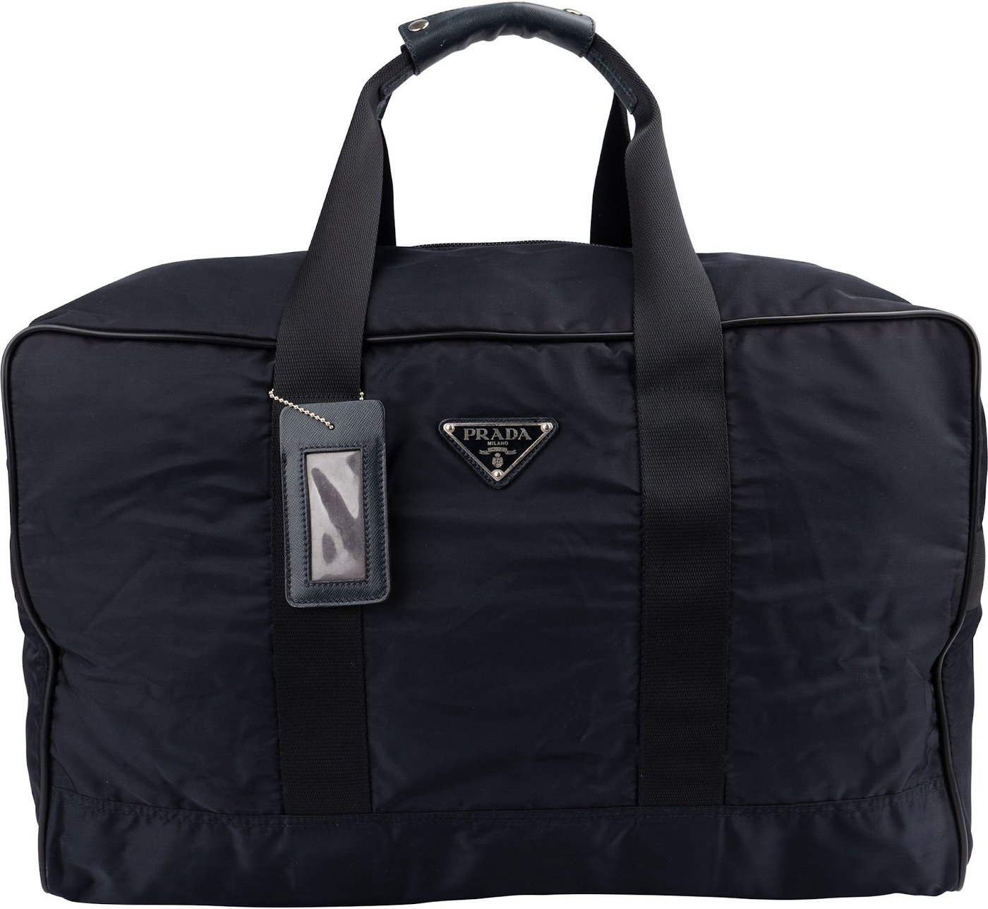 Prada Tessuto Nylon Triangle 50 Travel Bag Reisetasche