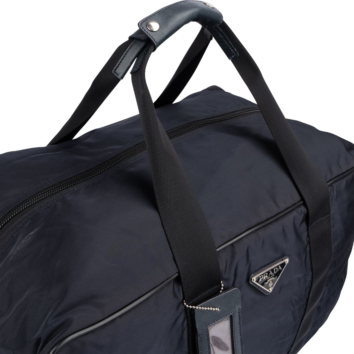 Prada Tessuto Nylon Triangle 50 Travel Bag Reisetasche