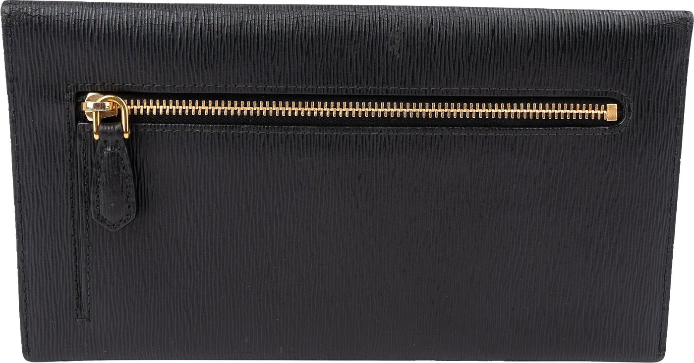 Prada Saffiano Leather Envelope Small Clutch Wallet