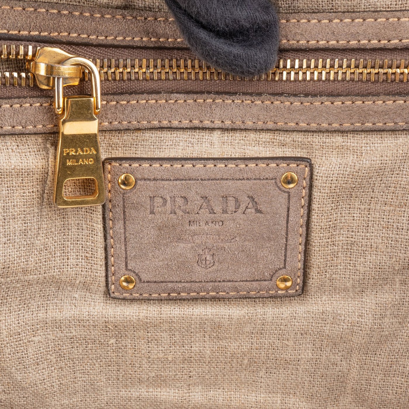 Prada Canapa Tote Handbag
