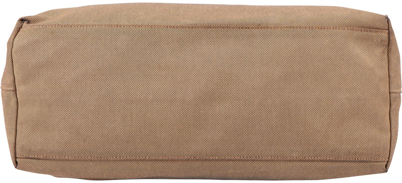 Prada Brown Jacquard City Shoulder Bag