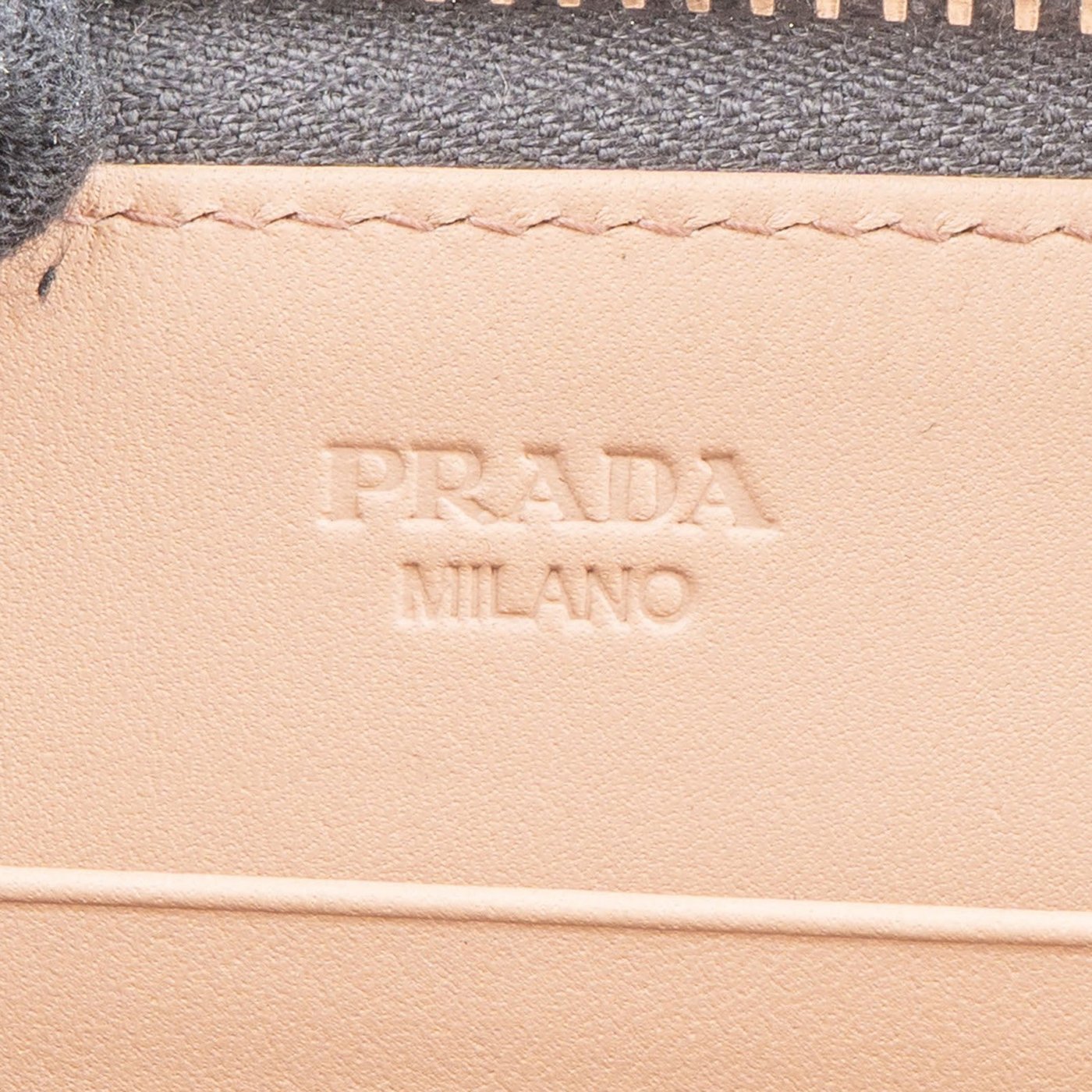 Prada Glossy Grigio Patent Leather Continental Zip Around Wallet 1M1253