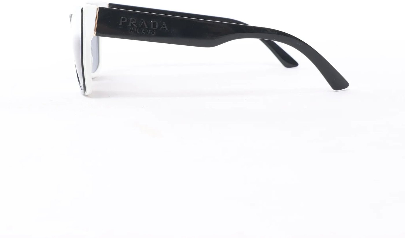 Prada SPR 23X Sunglasses in Black/White