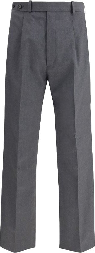 Prada Gray Wool Oves Aries Dress Pants