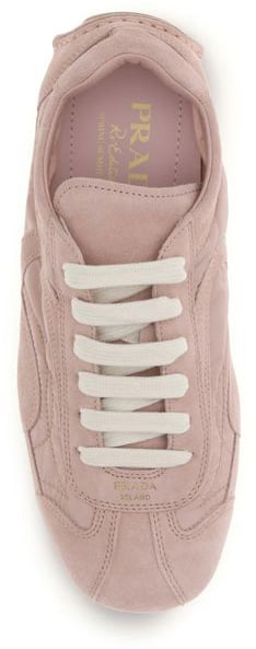 Prada Multicolor Lamb Ovis Aries Athletic Sneakers