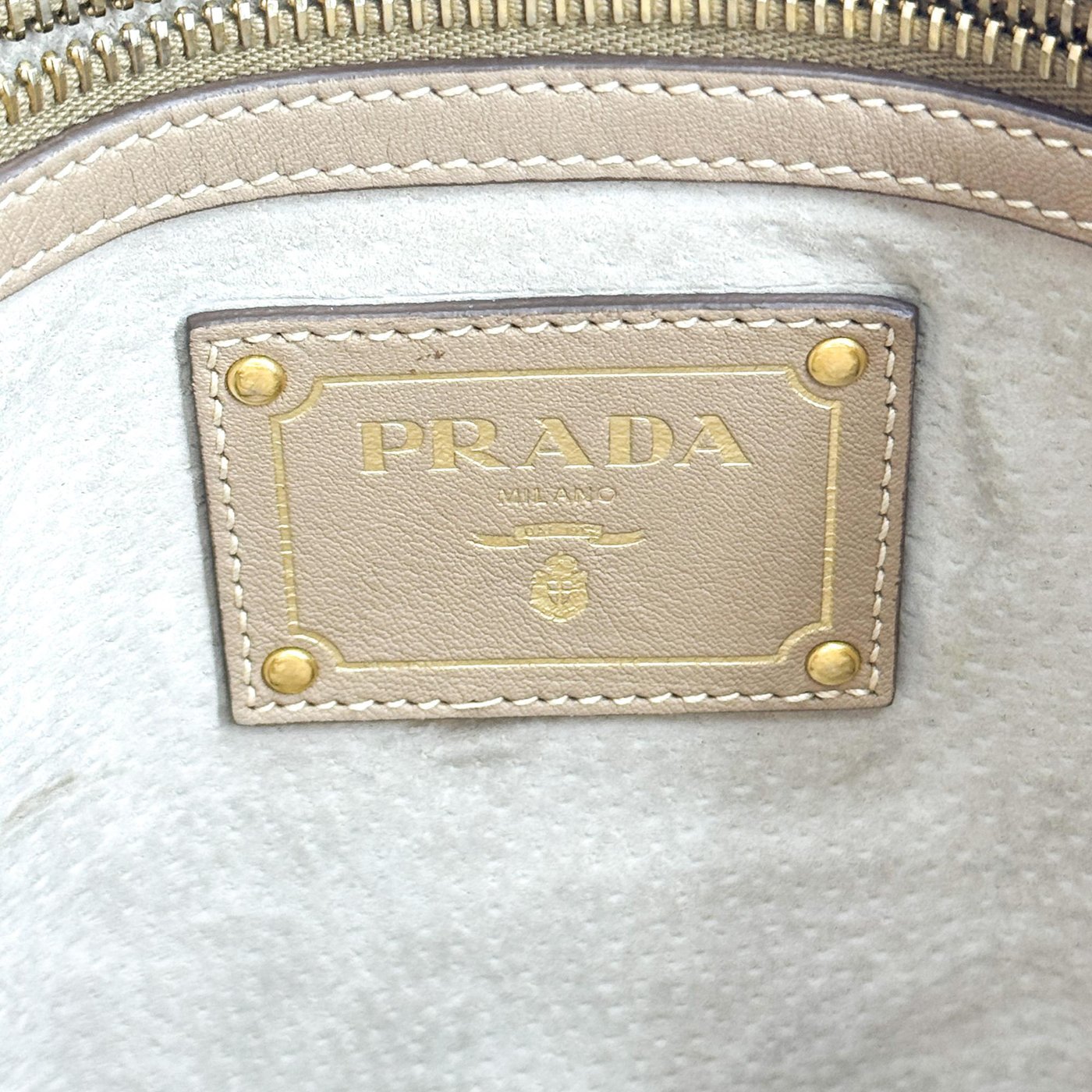 Prada Prada Vitello Phenix Leather Tote Bag Black Large phenix leather Large