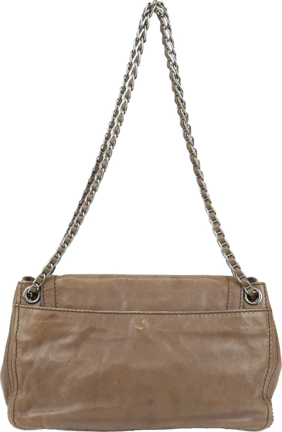 Prada Chain Flap Leather