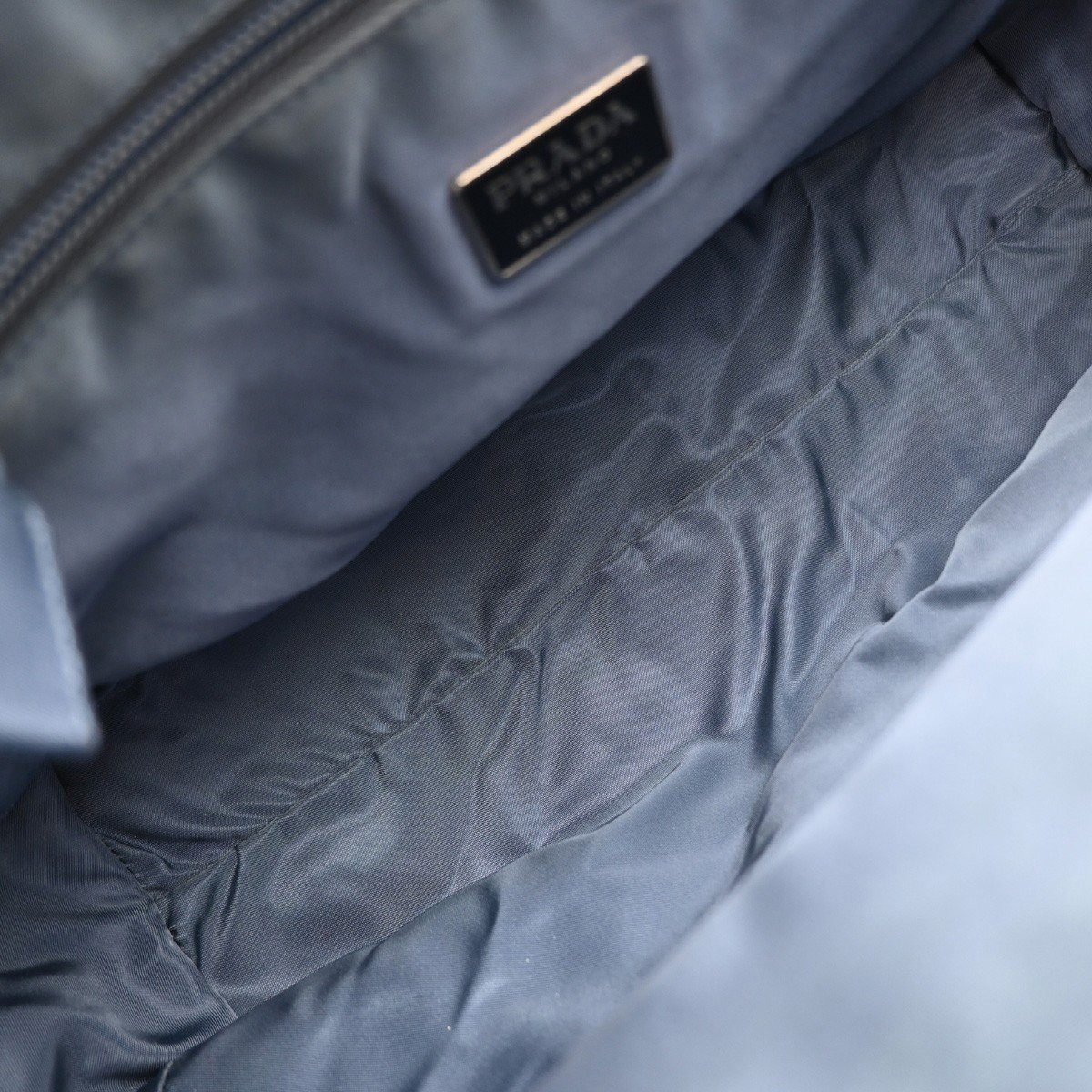 Prada Tessuto Tote Nylon and Leather