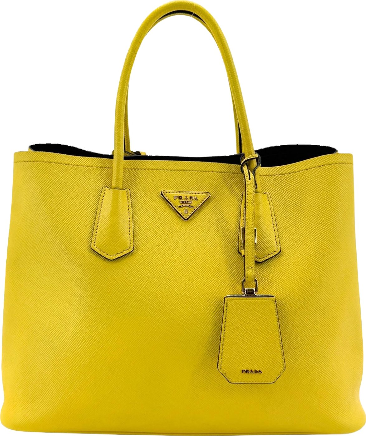 Prada Cuir Double Saffiano Leather Medium